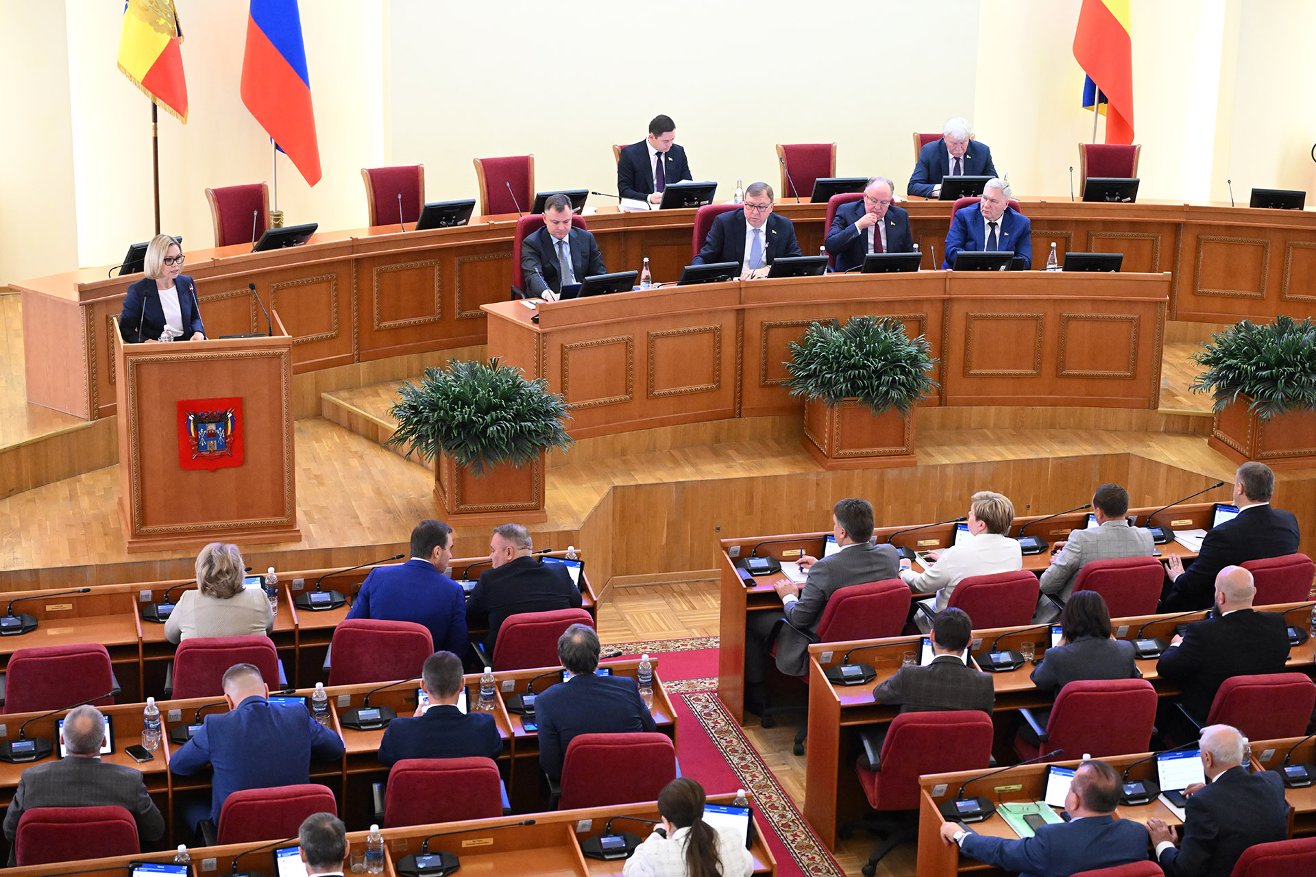 23-е заседание ЗС РО: Семьи участников СВО и семьи с детьми-инвалидами смогут пользоваться пунктами проката для новорожденных